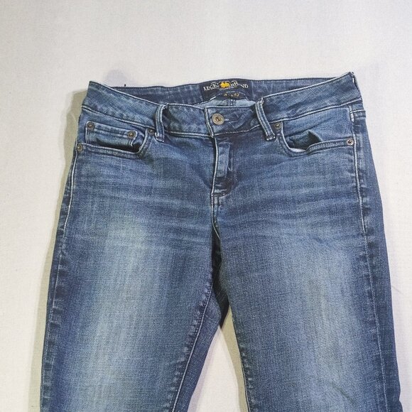 Lucky Brand jeans Lolita Skinny women's size 4/27 medium washed  ink blue - Picture 2 of 16